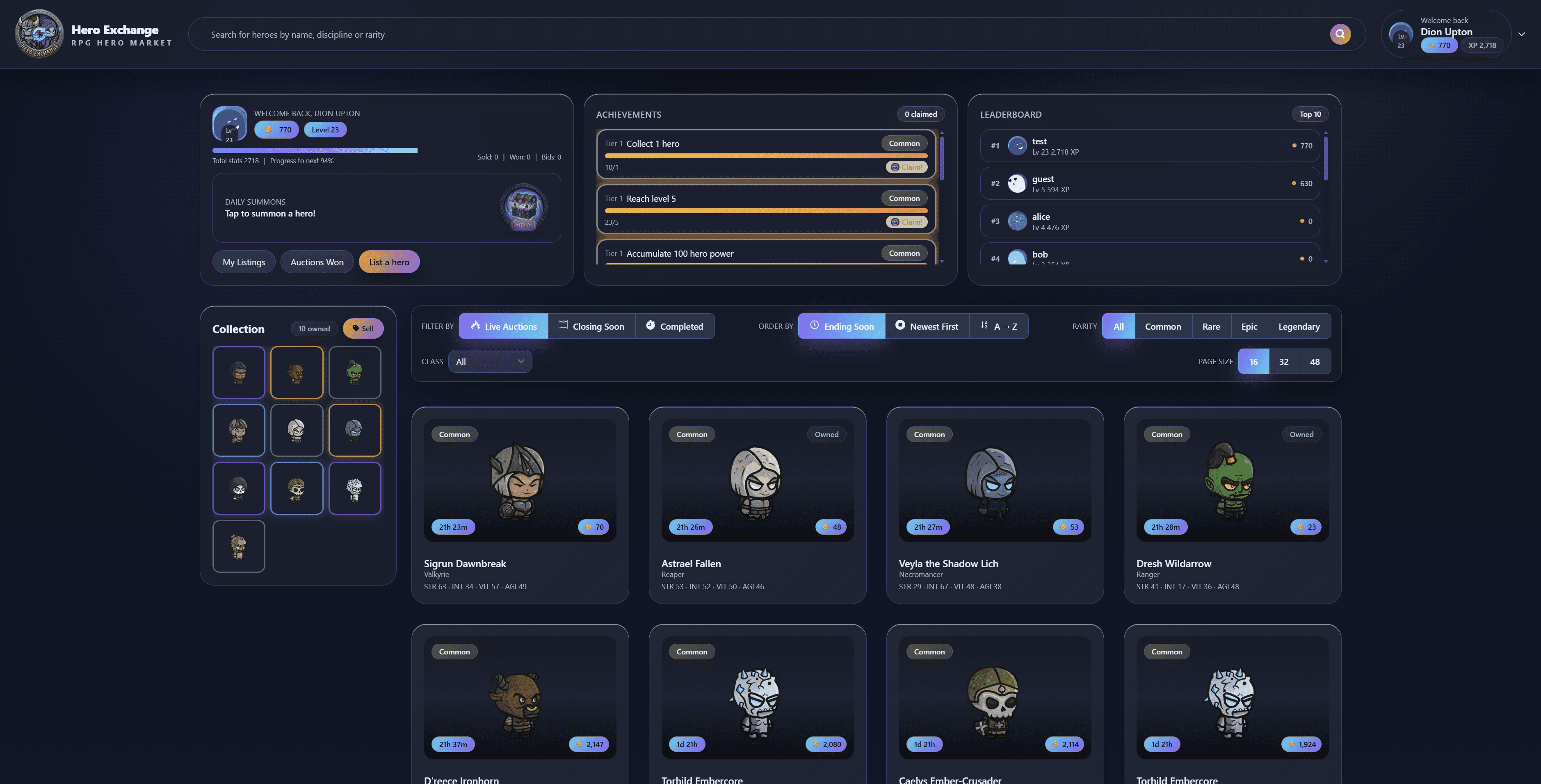 Hero Exchange (2025)